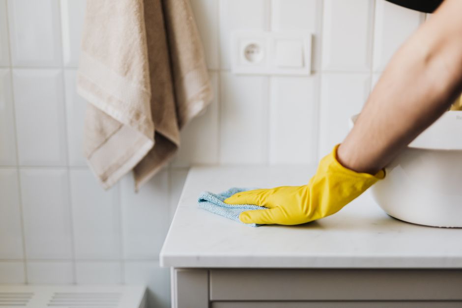 house-cleaning stock image