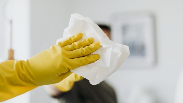 house-cleaning stock image