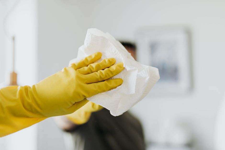 house-cleaning stock image