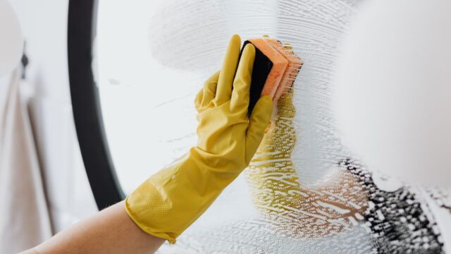 house-cleaning stock image