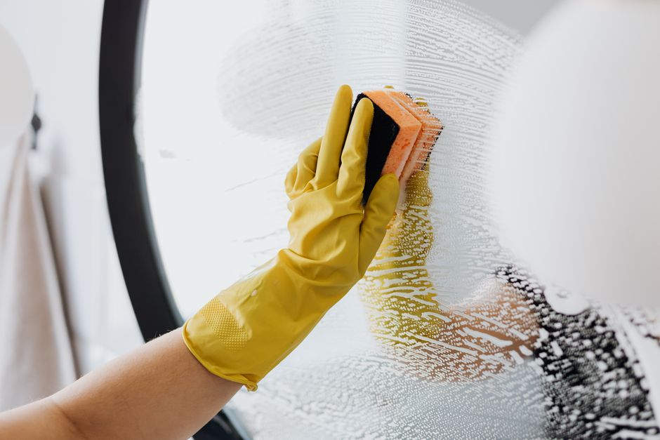 house-cleaning stock image