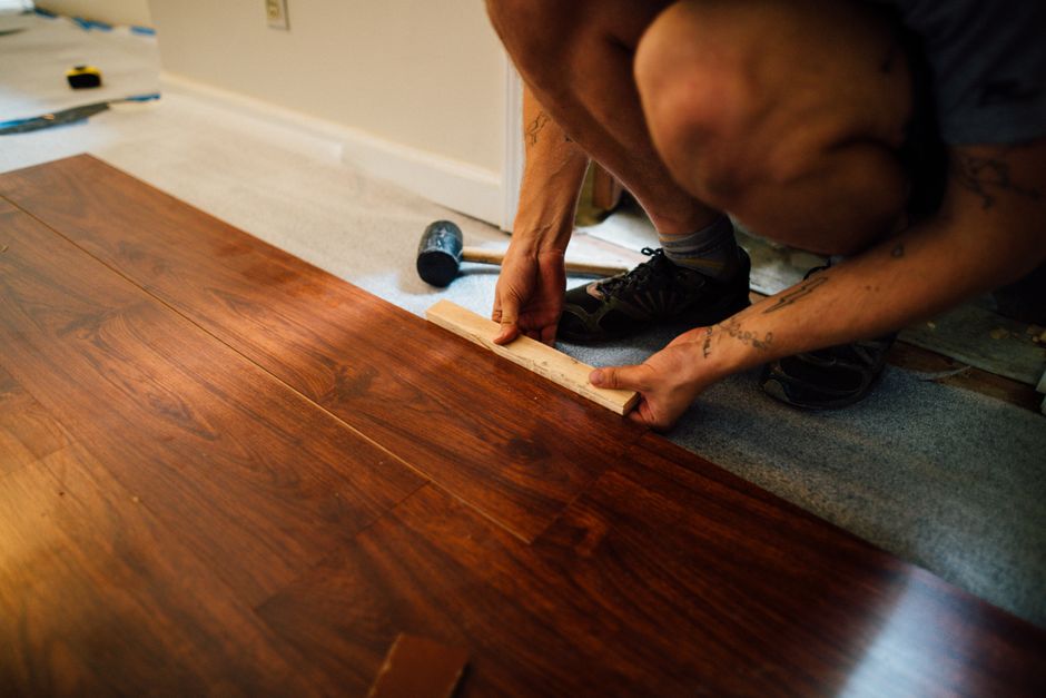 flooring stock image