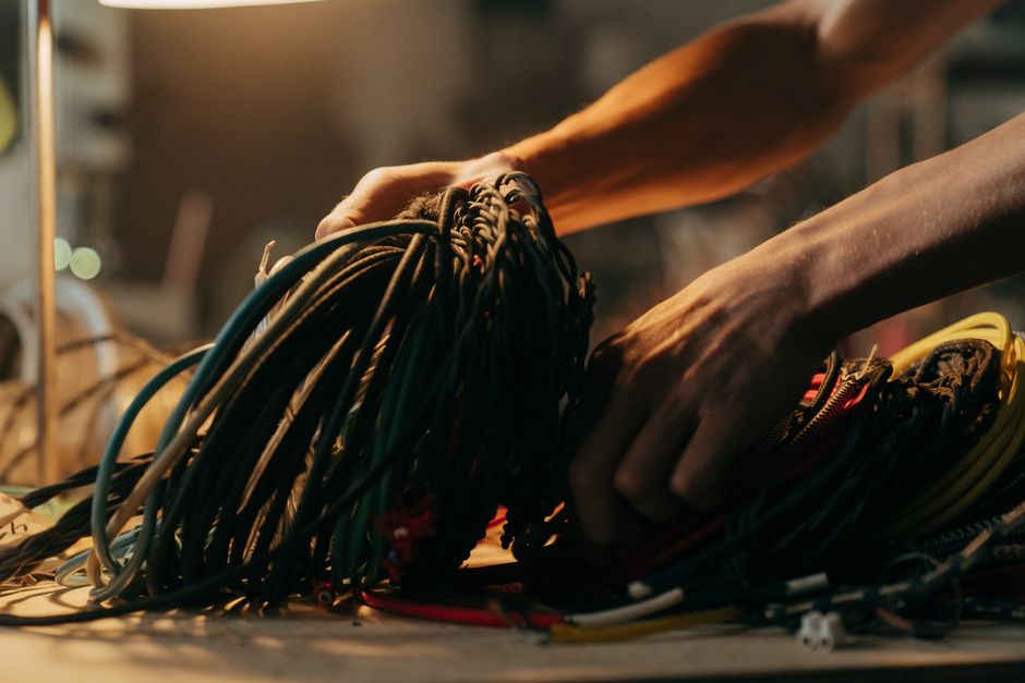 electrical stock image