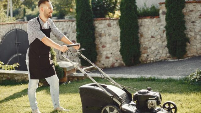 landscaping stock image