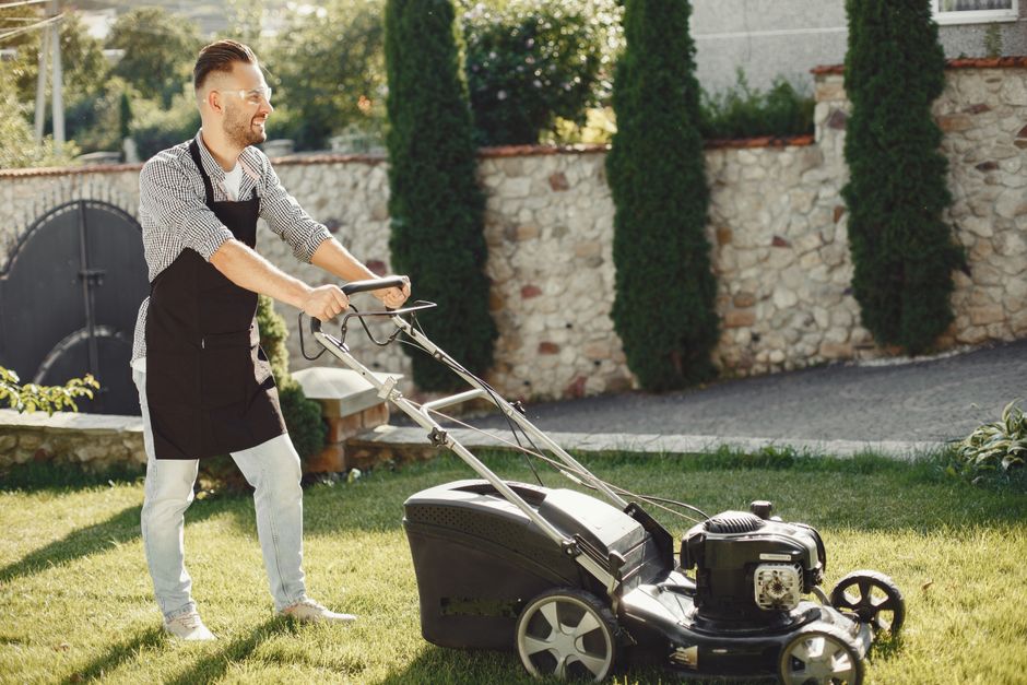 landscaping stock image