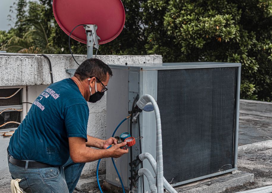 hvac stock image