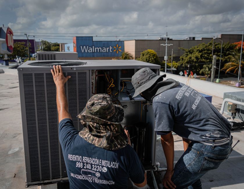 hvac stock image