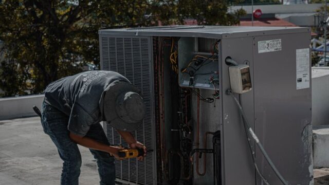 hvac stock image