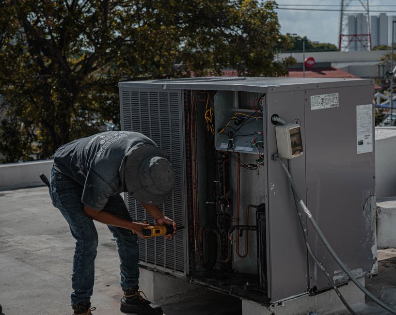 hvac stock image
