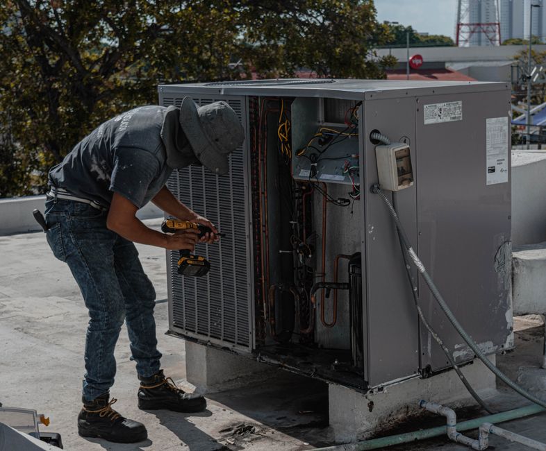 hvac stock image