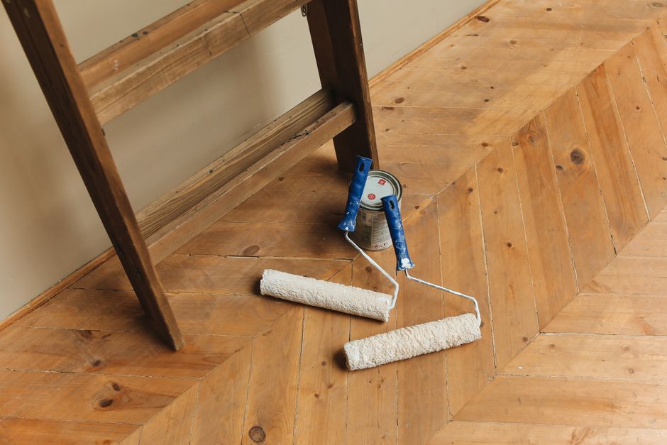 flooring stock image