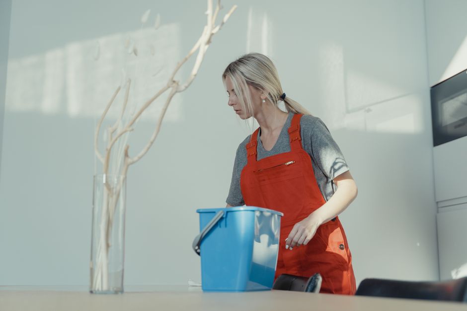 house-cleaning stock image