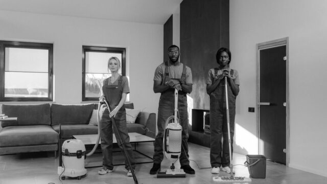 house-cleaning stock image