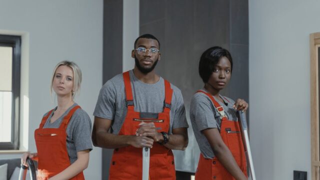 house-cleaning stock image