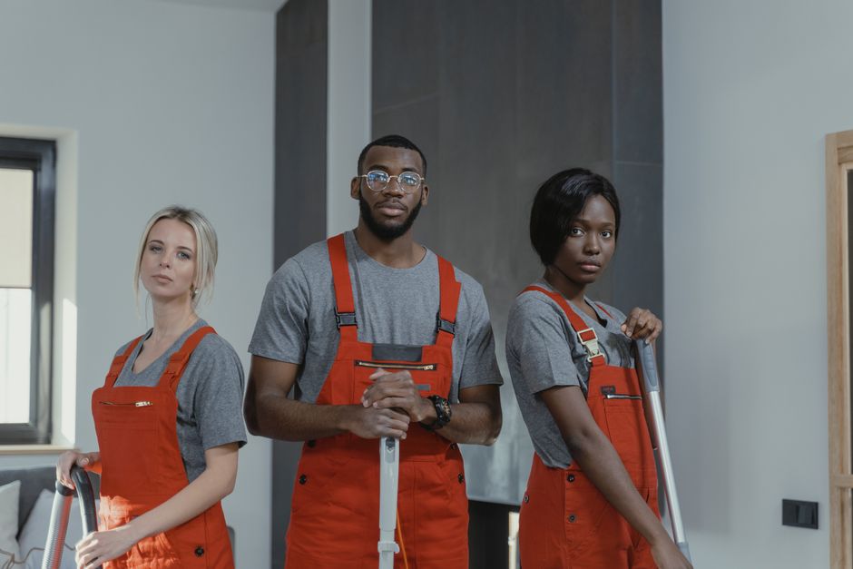 house-cleaning stock image