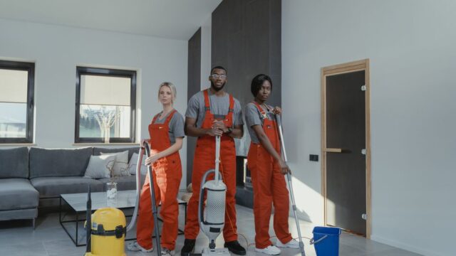 house-cleaning stock image