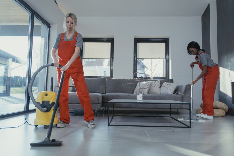 house-cleaning stock image