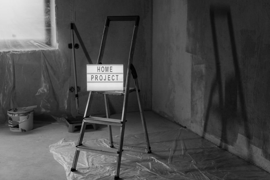 home-remodeling stock image