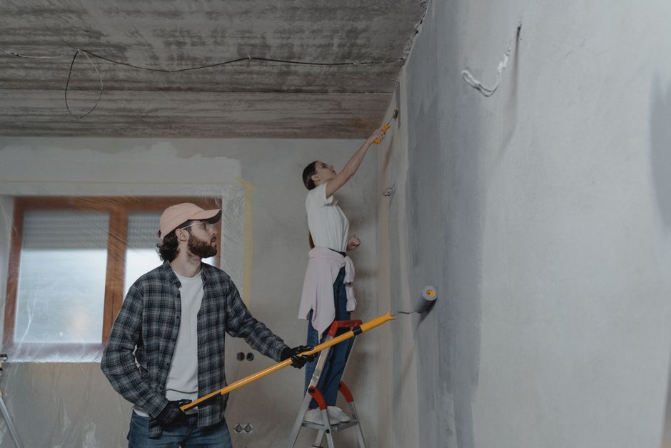 home-remodeling stock image