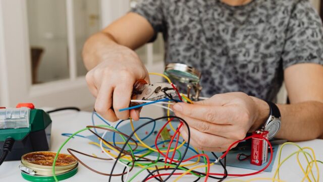 electrical stock image