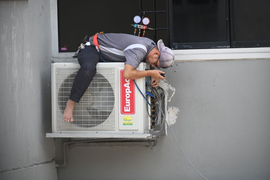 hvac stock image