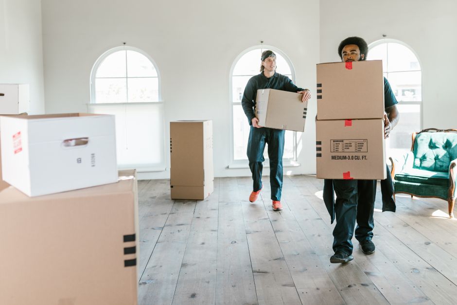 movers stock image