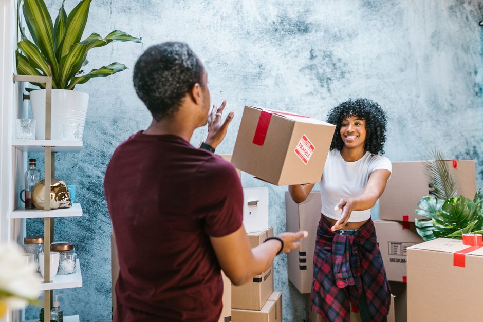 movers stock image