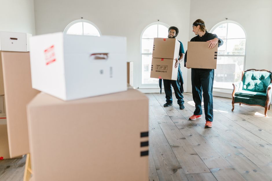 movers stock image
