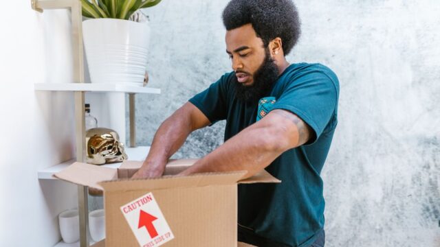 movers stock image