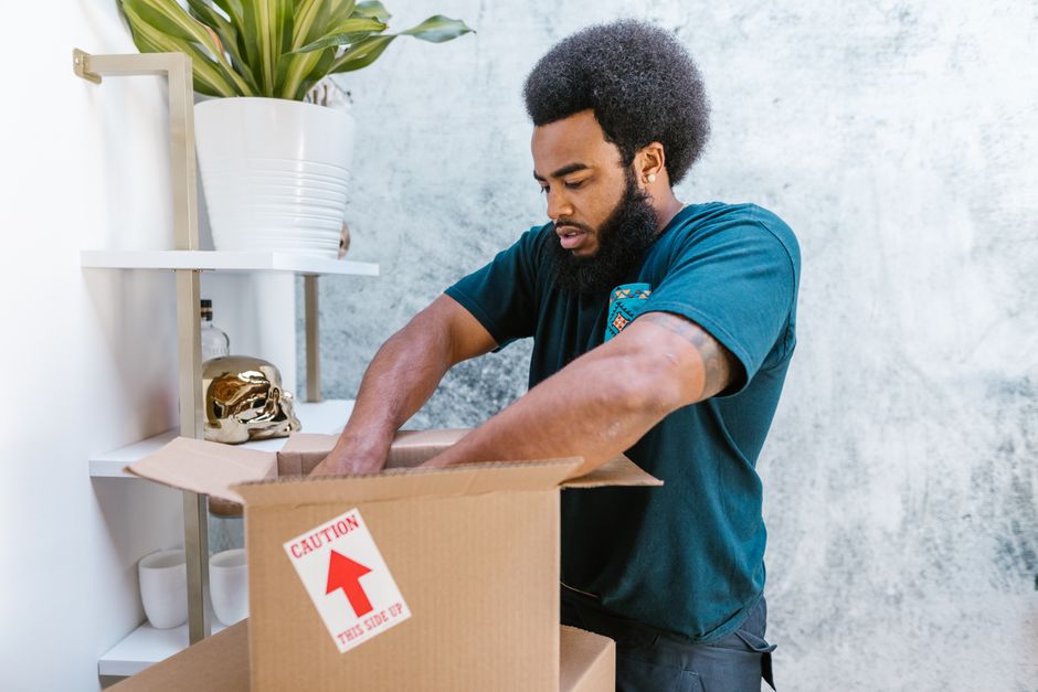 movers stock image