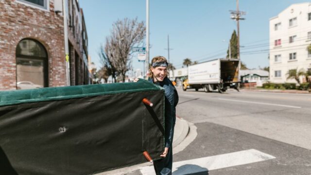 movers stock image