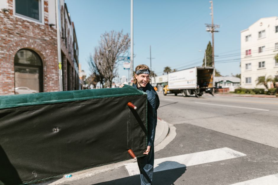 movers stock image