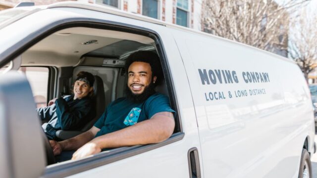 movers stock image