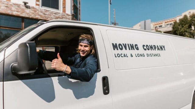 movers stock image
