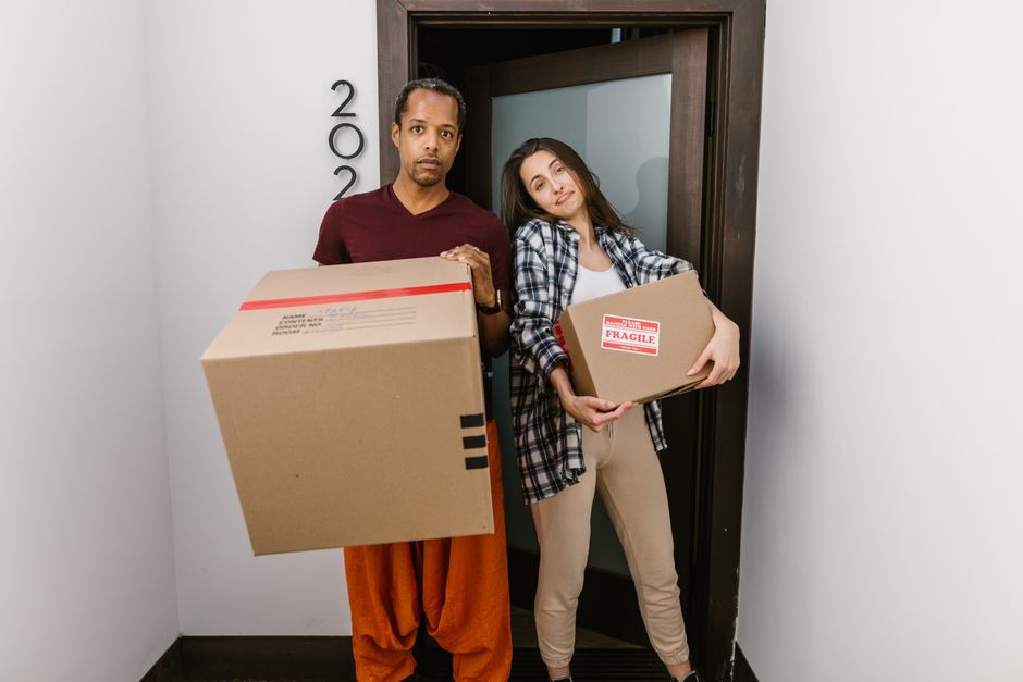 movers stock image