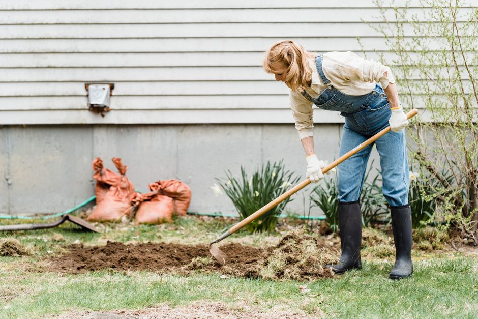 landscaping stock image