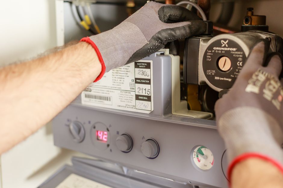 appliance-repair stock image