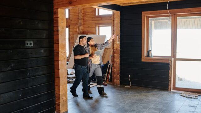 home-remodeling stock image
