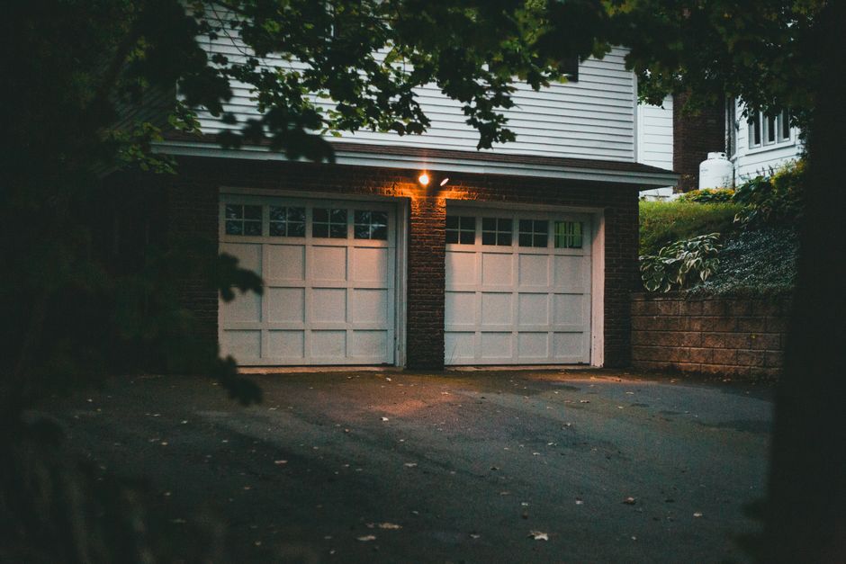 garage-door-services stock image