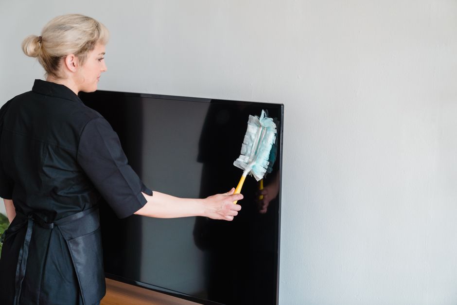 house-cleaning stock image