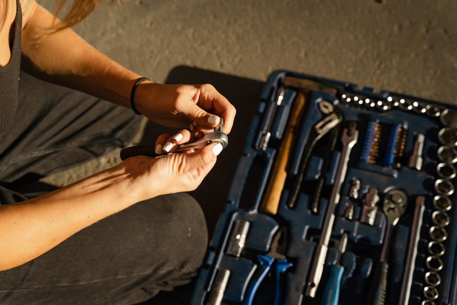handyman stock image